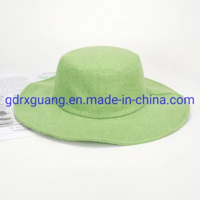 Cappelli secchielli Fedora in lana per donne uomo all&prime;ingrosso personalizzati
