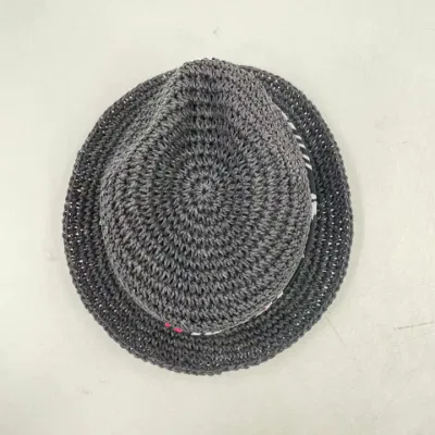 Crochet FSC carta paglia imballo Soft Fedora Hat