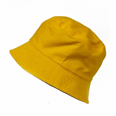 Secchio per pesca all&prime;ingrosso con logo, NV Solid Color Light Board pure Cotton Basin Hat