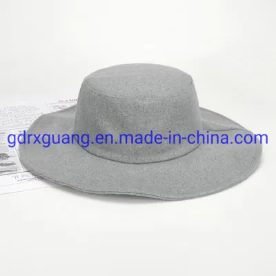 Cappelli secchielli Fedora in lana per donne uomo all&prime;ingrosso personalizzati