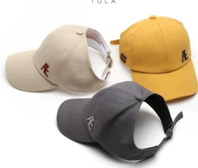 Donna′ S Korean Version Tenda parasole giapponese protezione per esterni Cappellino da baseball Ponytail con cappuccio vuoto
