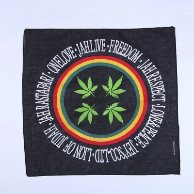 I capelli del Kerchief personalizzati testa del cotone di alta qualità di modo legano i Bandanas multifunzionali della sciarpa del quadrato del collo