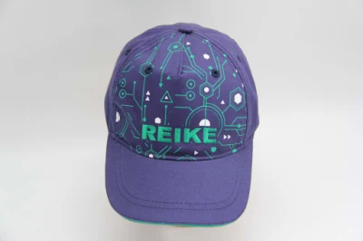Cappellino estivo per bambini da baseball con stampa e twill di cotone riccato Tessuto