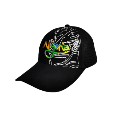 Cappellino da baseball personalizzato in twill di cotone da golf con ricamo 3D