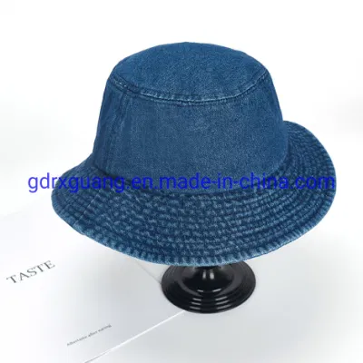 Cappelli da pesca personalizzati Jean Denim Sun Hat vuoti