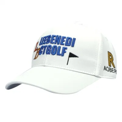 Logo ricamato 5 pannello Running Sport Gorras Cap Nylon Golf Cappello di corda