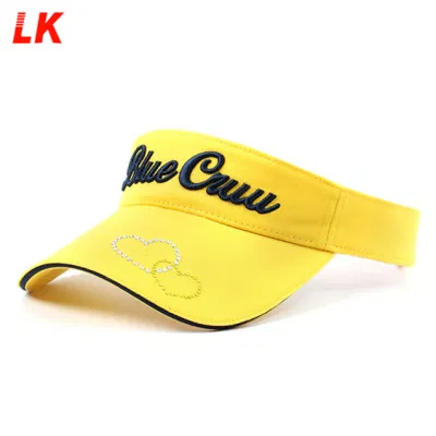 Visor Hat Vendor Custom Sun Sports Visor Cotton Hat per Uomini Donne