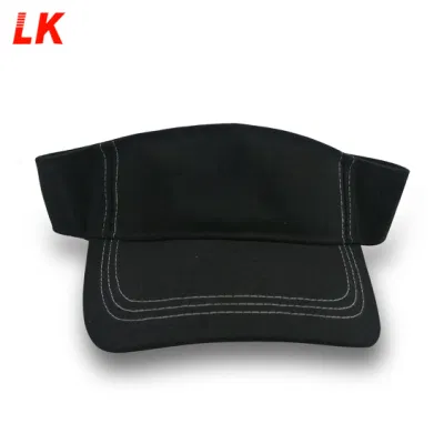 Visor Hat Vendor Custom Sun Sports Visor Cotton Hat per Uomini Donne