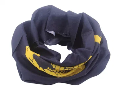 RPET Multi-Functional maschera di copertura senza cuciture Sciarpa Bandanas cuffia collo maschera, polvere e UV protezione solare per Festival e Outdoor