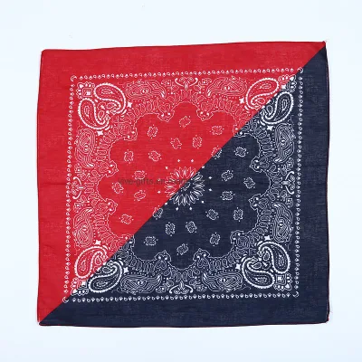 I capelli del Kerchief personalizzati testa del cotone di alta qualità di modo legano i Bandanas multifunzionali della sciarpa del quadrato del collo