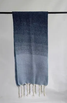 Donna Moda Winter DIP colori Dye Scarpe/Sciarpa/Kimono Soft con Tocco confortevole
