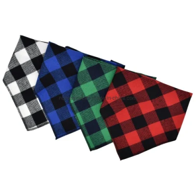 Sciarpa per cani lavabile con ciarpa quadrata per cani da stampa Cani piccoli e grandi gatti Animali domestici reversibili Essg12553