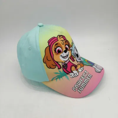 Cappellino da baseball per bambini con 5 pannelli in poliestere e cotone con stampa personalizzata Cappelli sportivi Fashion Hat promozione personalizzata Cappelli bambini