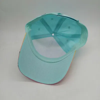 Cappellino da baseball per bambini con 5 pannelli in poliestere e cotone con stampa personalizzata Cappelli sportivi Fashion Hat promozione personalizzata Cappelli bambini