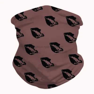 Bandana tubolare della mascherina della visiera del tubo del motociclo del cranio della sciarpa della testa su ordinazione senza giunte multifunzionale del collo