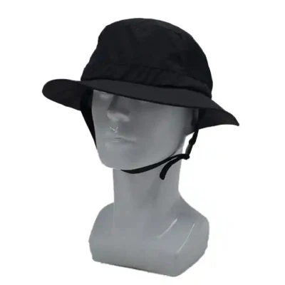 Secchio per surf vuoto secchio per la pesca del cappello impermeabile in rete di nylon con cappello Tappo piatto largo, bordo
