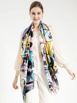 Sciarpa in seta colorata 80X180cm Sciarpe in seta Hijab Sciarpa lunga