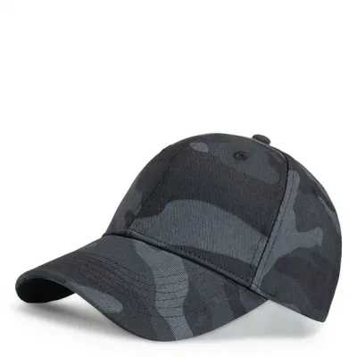 Cappello da baseball grigio regolabile Caccia pesca Sport all&prime;aperto Cappelli da papà cappelli da camuffamento per donne da uomo