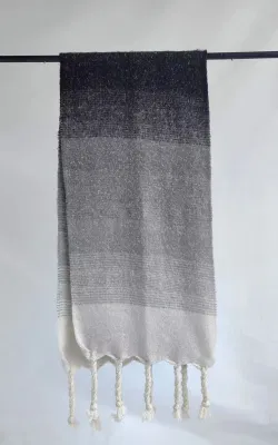 Donna Moda Winter DIP colori Dye Scarpe/Sciarpa/Kimono Soft con Tocco confortevole
