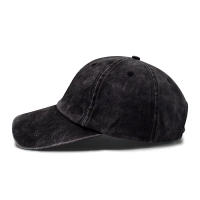 Cappelli da baseball regolabili vintage in cotone non strutturati a basso profilo Cappello classico retro da uomo