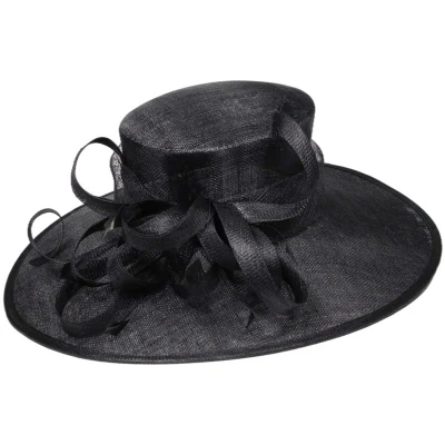 Ladies Vacation Outdoor Hats Wholesale Sinamay Straw Church Derby Wedding Cappello da festa