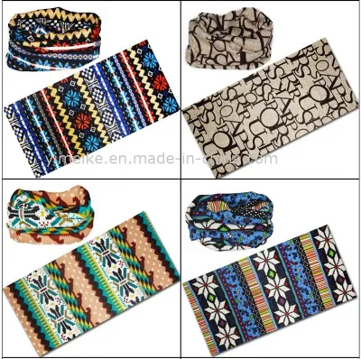 Top Moda multifunzionale acrilico stampato testa Scarpa Sport fazzoletto