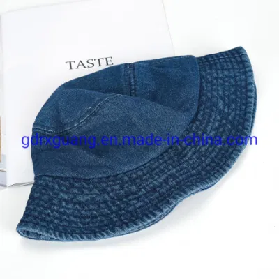 Cappelli da pesca personalizzati Jean Denim Sun Hat vuoti
