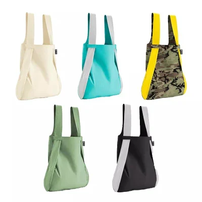 Zaino in tote BSCI LVMH ISO riciclato pieghevole e pieghevole Borsa per la spesa in tela di cotone