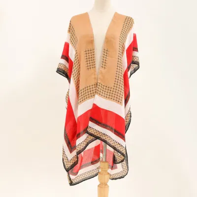 Loose Kimonos Estate Chiffon Cardigan casual copri la stola