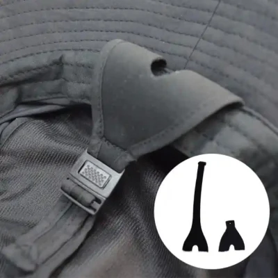 Secchio per surf vuoto secchio per la pesca del cappello impermeabile in rete di nylon con cappello Tappo piatto largo, bordo