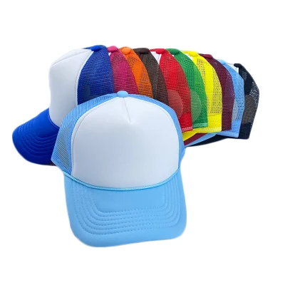 Outdoor uomo popolare 3D ricamo personalizzato logo Baseball adattato Cappellino in gommapiuma Gorros in rete con maglia metallica