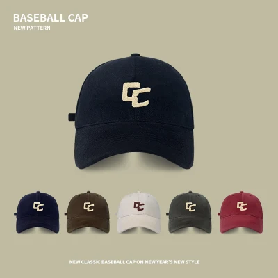 Logo ricamo personalizzato 100% Cotton Cotton pesante solido Cappellino da baseball SnapBack Trucker Gorras a 5 pannelli regolabile Cappello sportivo