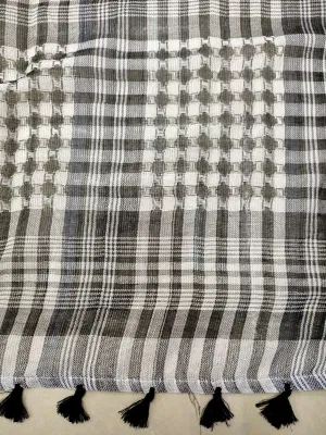 Sciarpa uomo arabo Omani Master Head Sciarpe Kashmiri Hijab Islamic Preghiera per l&prime;EID Keffiyeh Turban Saudita