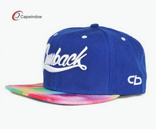 3D Logos on Snapback Baseball Cap with Adjustable Closure