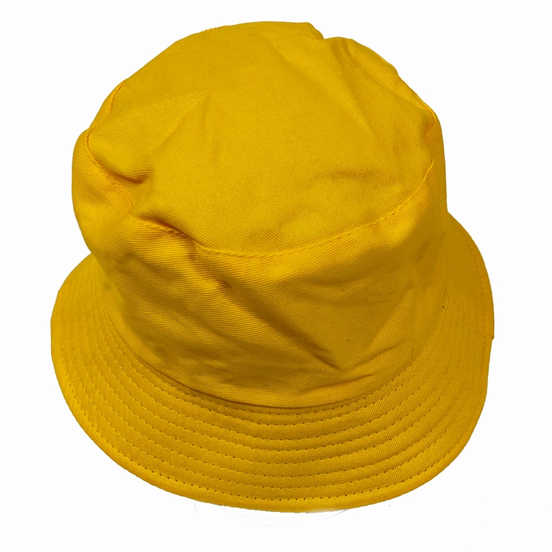 Wholesale Logo Printable Sunscreen Fishing Bucket Hat for Men, Nv Solid Color Light Board Pure Cotton Basin Hat