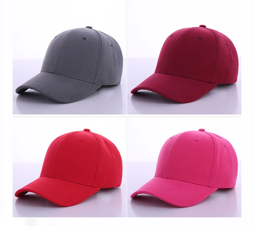 Wholesale Custom Logo High Quality Cotton Sports Hats Baseball Cap