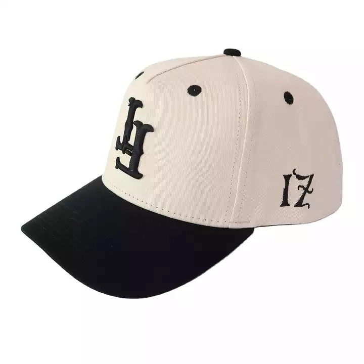 Hot Fashion Custom 5 Panel Two-Tone a Frame Baseball Hats Personalized Sports Outdoor Caps