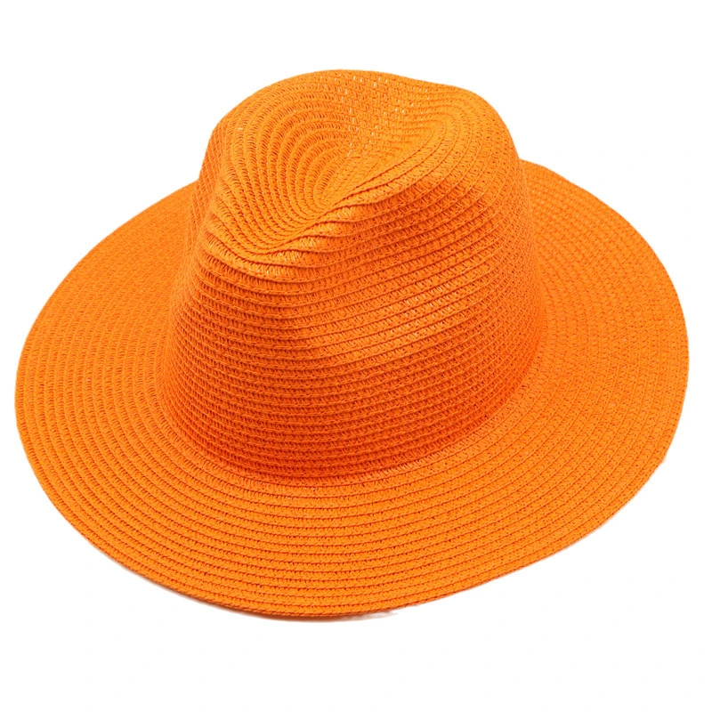 Wholesale Custom Logo Plain Summer Beach Floppy Sun Gorras Panama Straw Hats