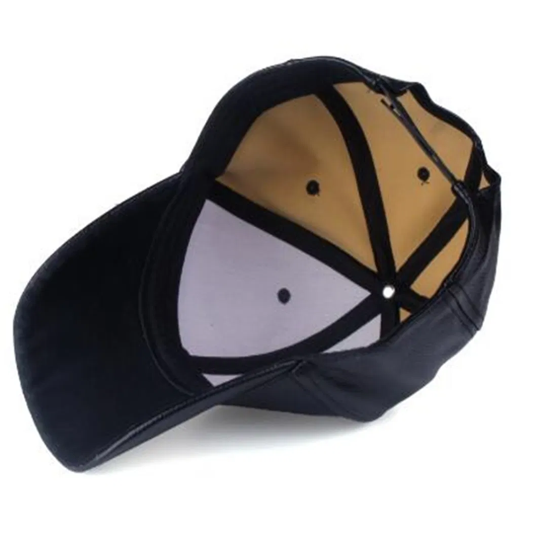 Kids Children Leather Baseball Caps for Promotion