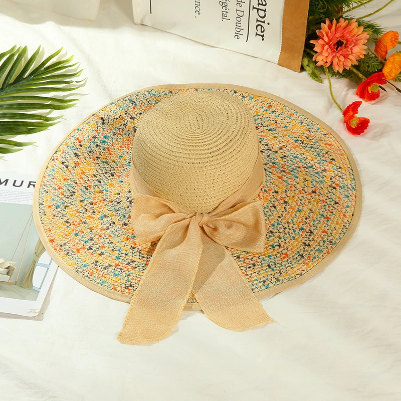 2024 Summer Cheap Wholesale Handmade Sun Visor Straw Women Beach Hat