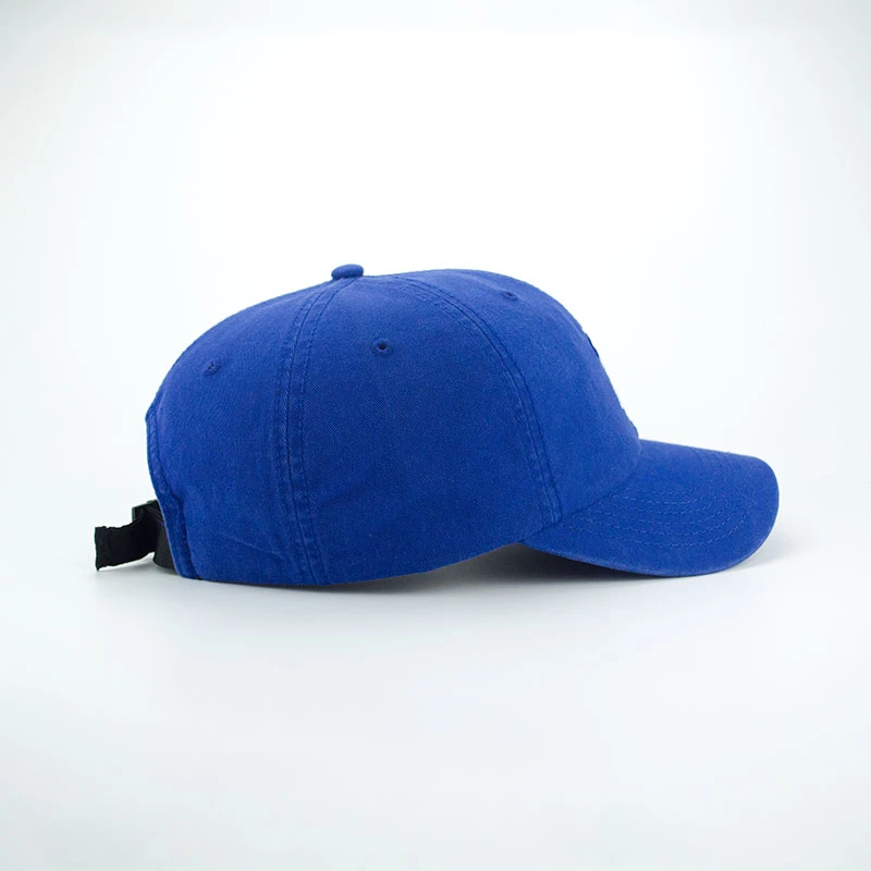 Brushed Cotton Baseball Cap with Embroidery and Snap Fastener Closure Fashion Sports Snapback Promotion Hat and Golf Cap