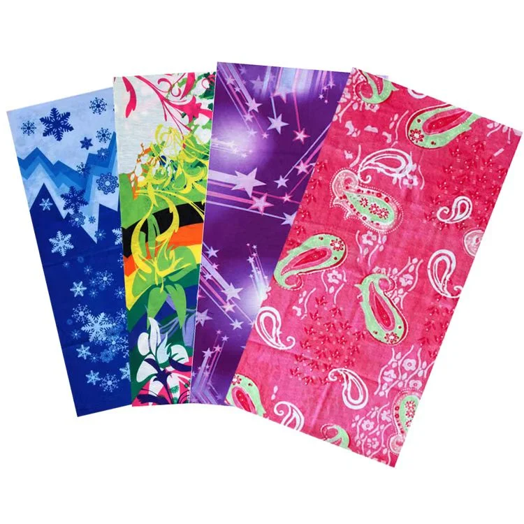 Seamless Wholesale Camouflage Multifunctional Skull Magic Outdoor Tube Scarf Customized Tube Face Bandana