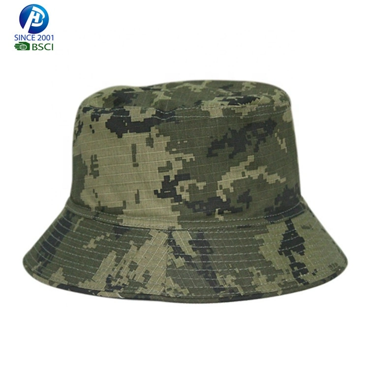 Custom Camoufleur Sublimation Summer Fishing and Bucket Hat Men