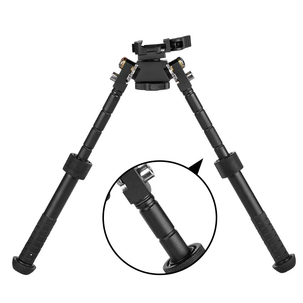 Spina Optics V8 Tactical Bipod Hunting Tripod Shooting Tripod Stand Mount Hunting Accessories