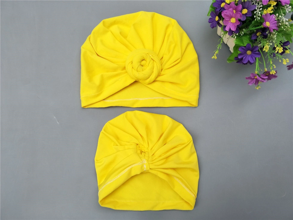 Knotted Turban Hat for Women Twist Knot India Cap Fashion Headbands Women Hair Accessories