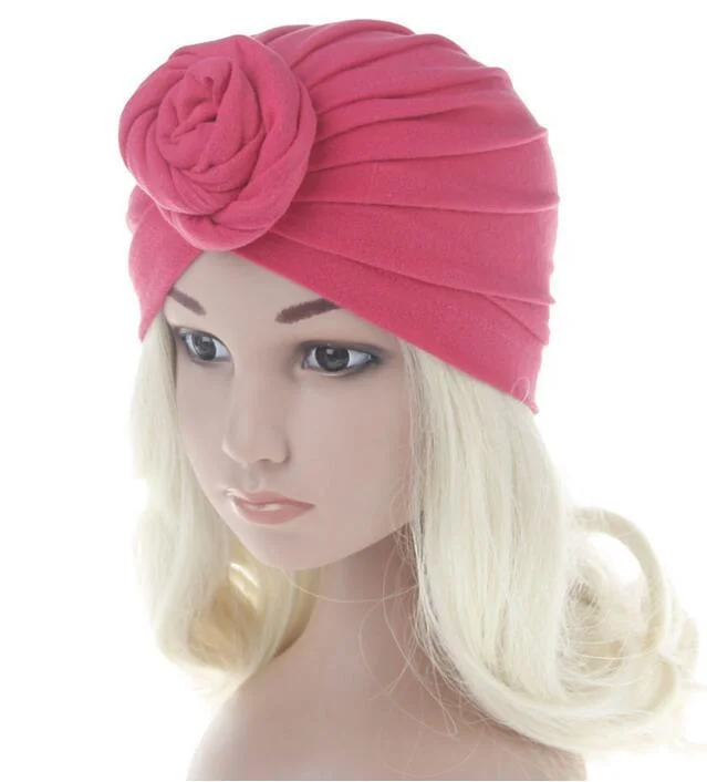 Knotted Turban Hat for Women Twist Knot India Cap Fashion Headbands Women Hair Accessories