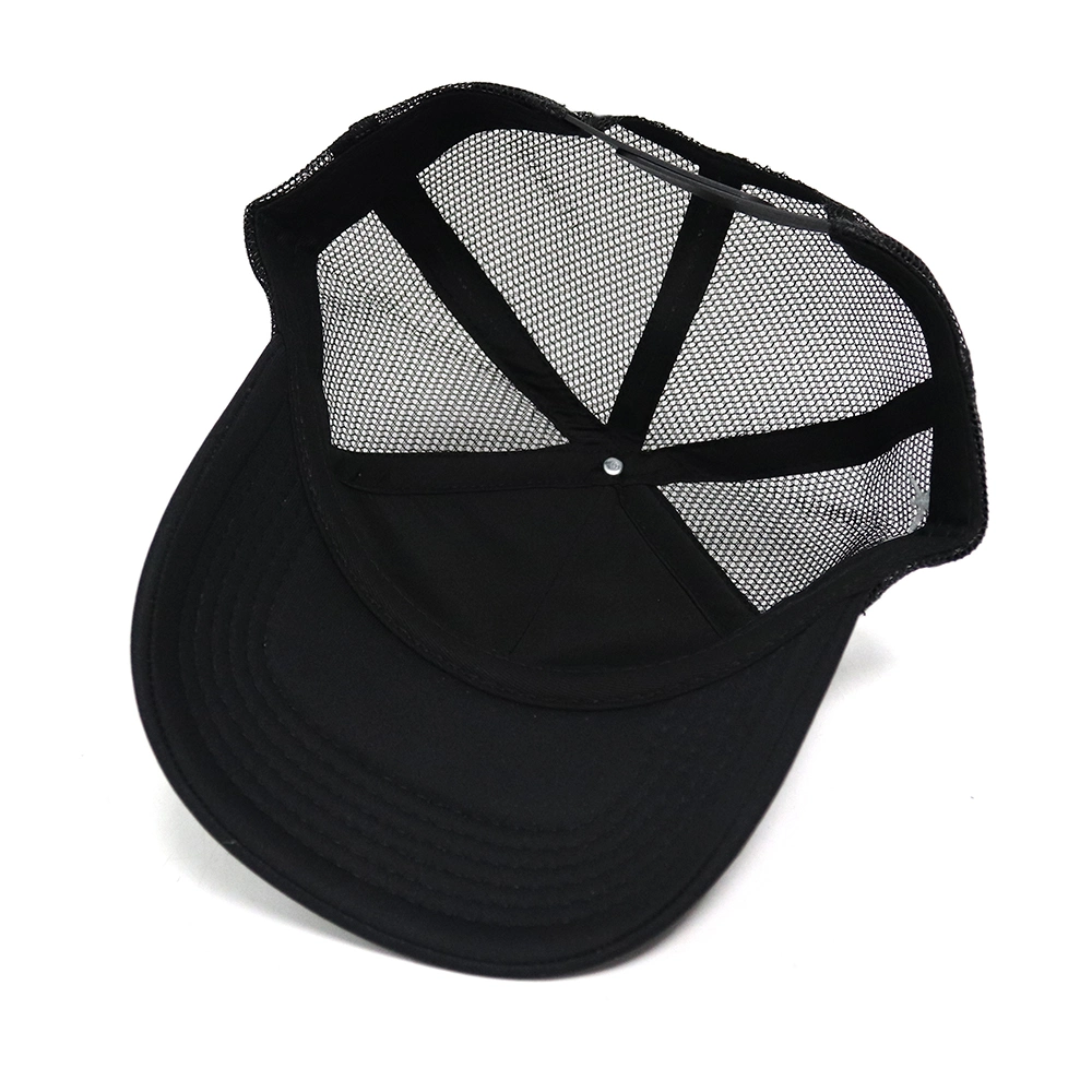 Personalized Casual Style Comfortable Black Trucker Hat Made of Foam Material Can Customize The Logo