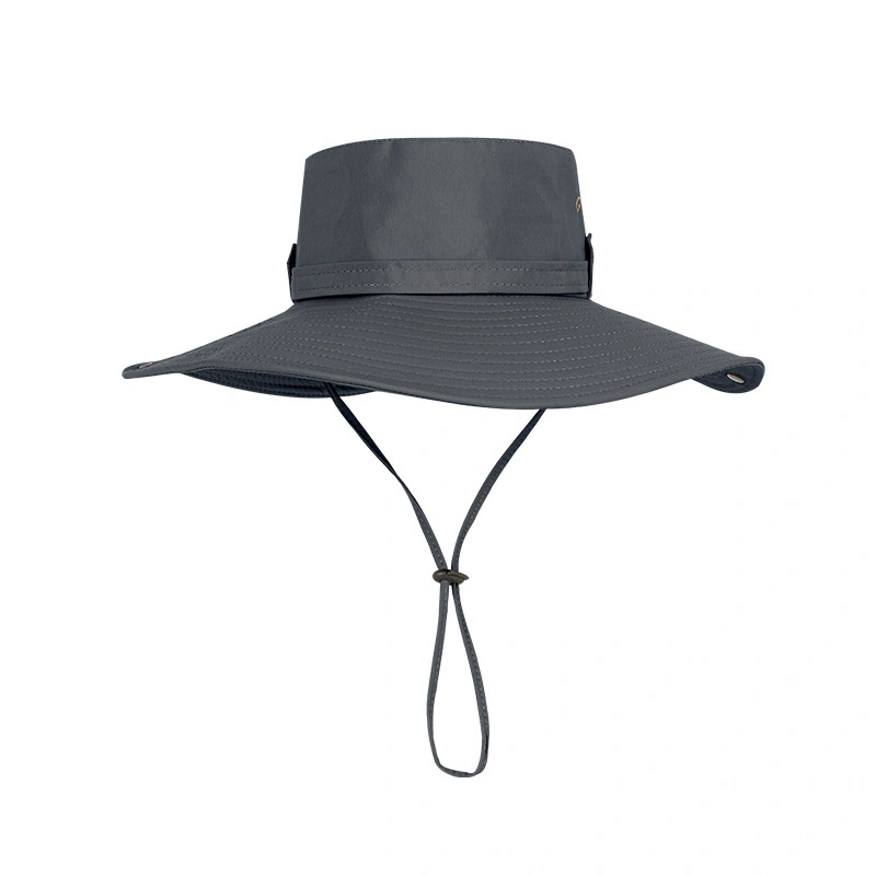 Wholesale Summer Camouflage Outdoor Bucket Hat Adjustable Strap Hunting Fisherman Hat