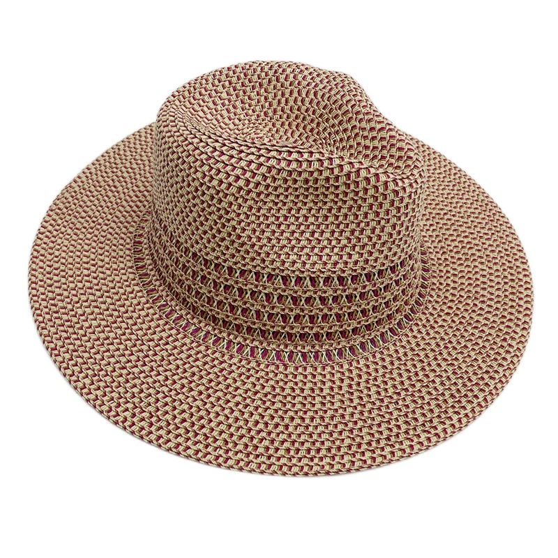 Hot Sale Super Quality Summer Panama Straw Hats Lifeguard Women Men Flat Wide Brim Paper Hat