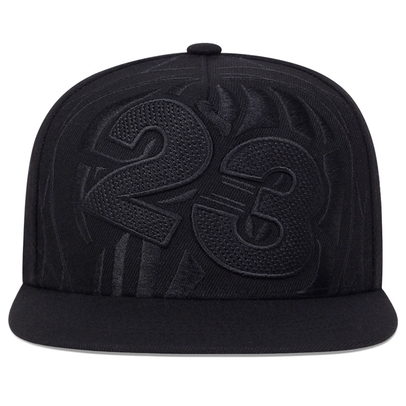 Embroidery Fashion 23 Hip Hop Basketball Cap Cotton Snapback Hat